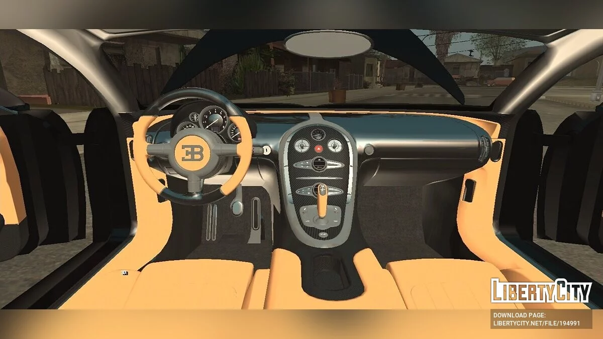 Bugatti Chiron / GTA San Andreas (iOS, Android)