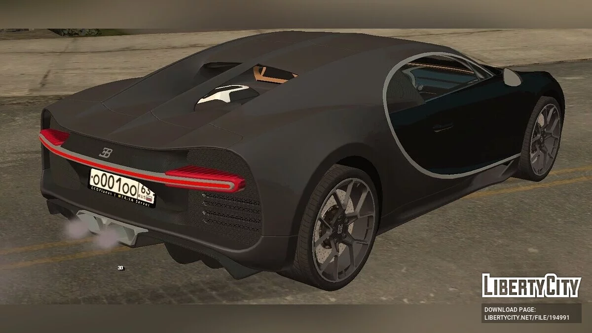 Bugatti Chiron / GTA San Andreas (iOS, Android)