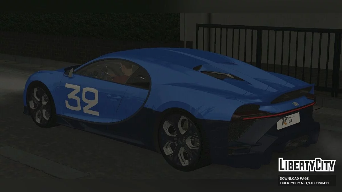 Bugatti Chiron 2023 / GTA San Andreas (iOS, Android)