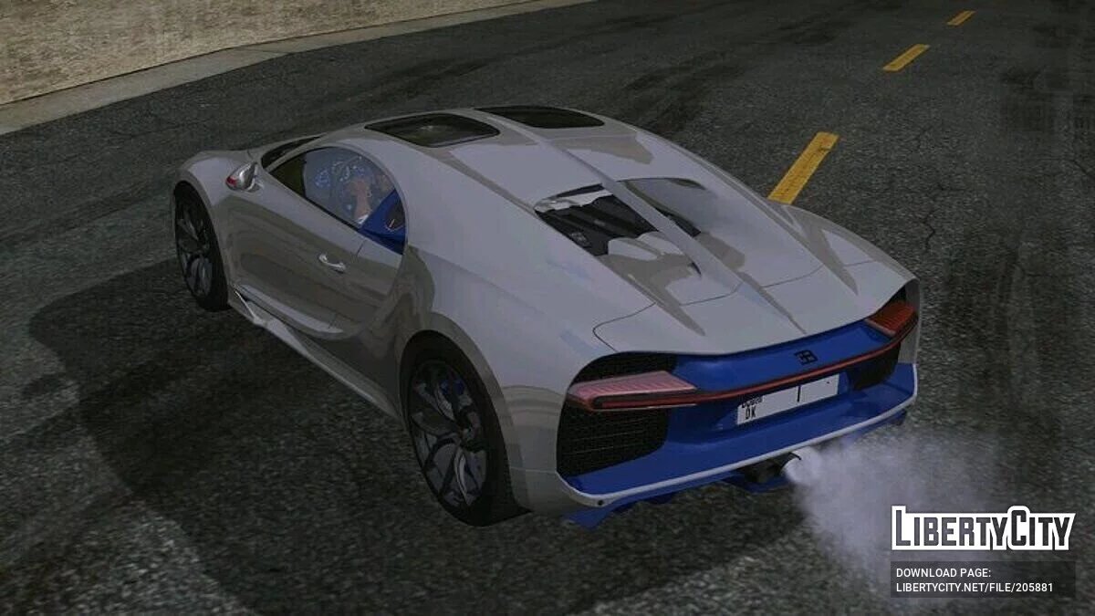 Bugatti Chiron Ans 110 / GTA San Andreas (iOS, Android)