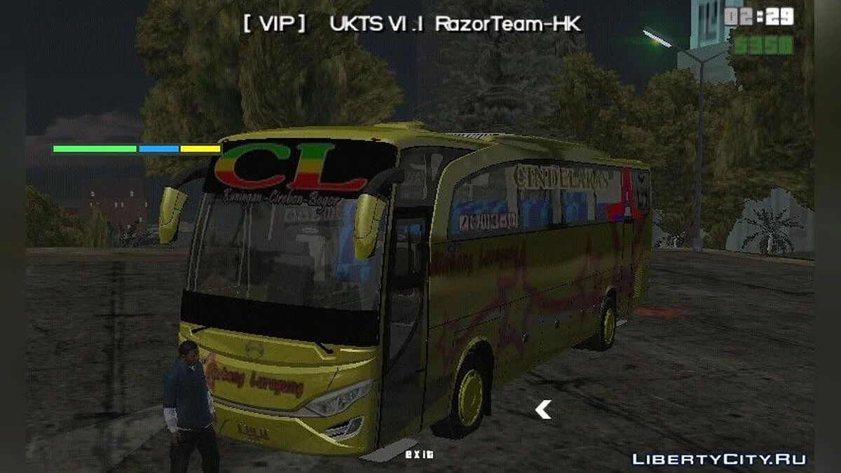 Автобус JB2HD Bintang Luragung / GTA San Andreas (iOS, Android)
