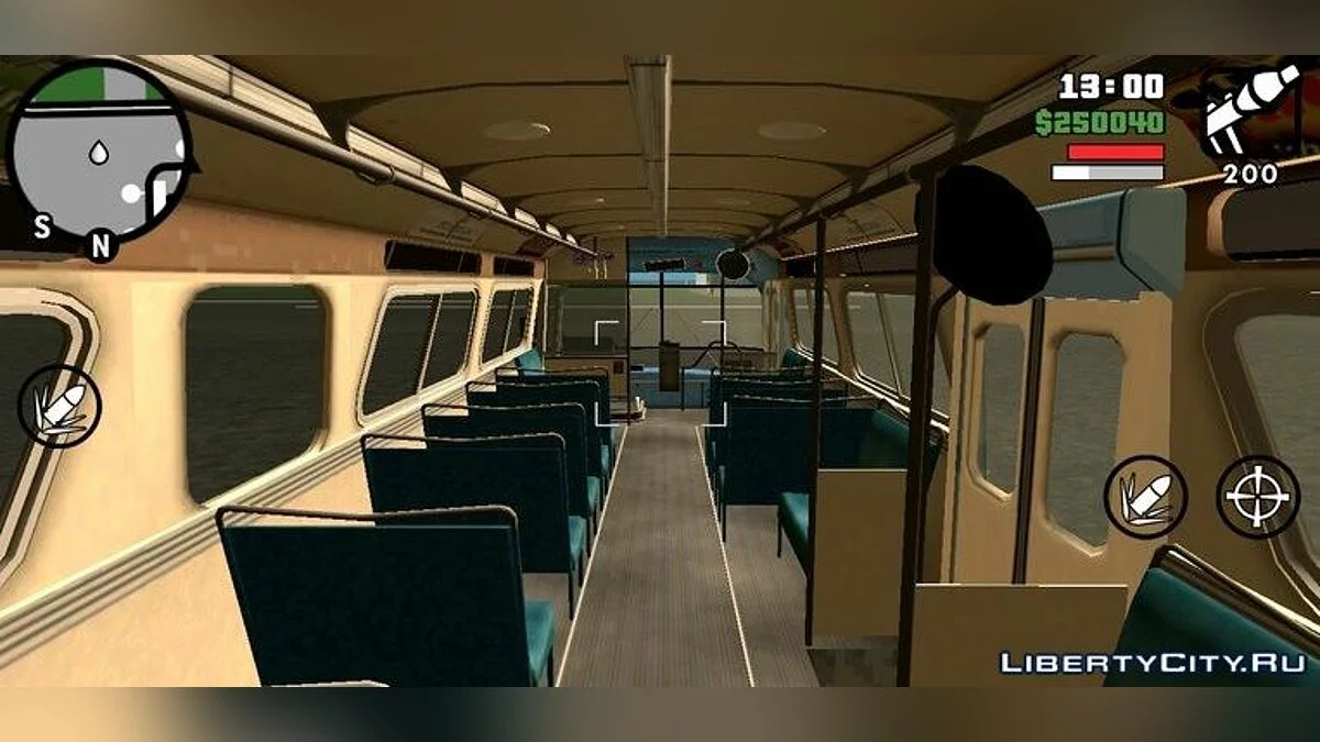 Enterable Bus / GTA San Andreas (iOS, Android)