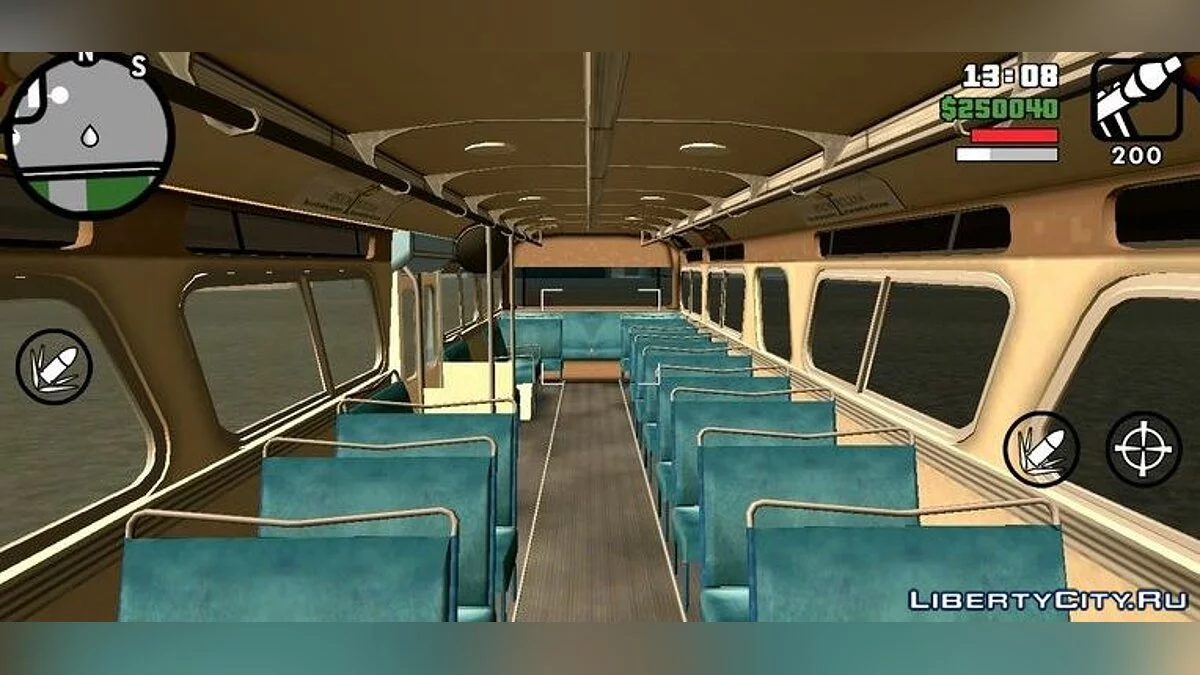 Enterable Bus / GTA San Andreas (iOS, Android)
