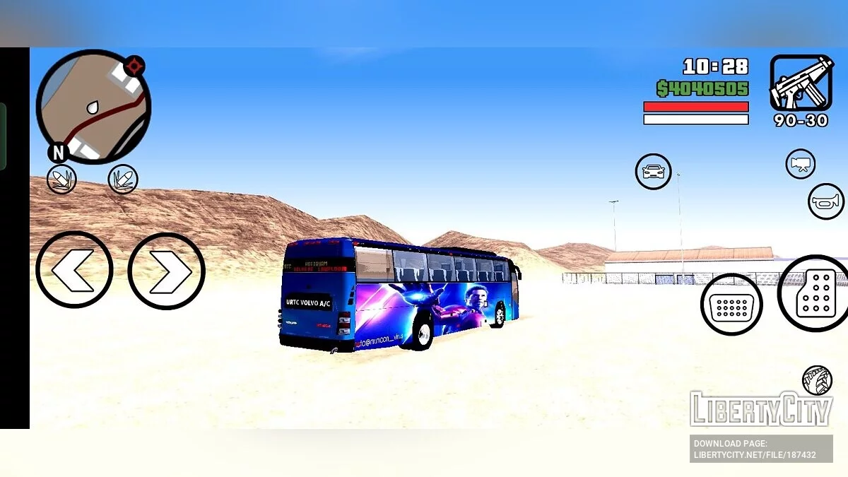 Bus KSRTC Avengers Special Edition / GTA San Andreas (iOS, Android)
