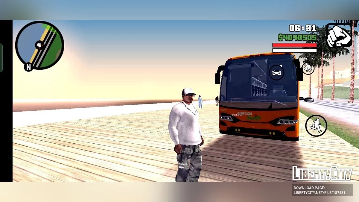 KSRTC SWIFT AC SEATER BUS / GTA San Andreas (iOS, Android)