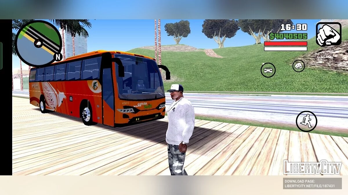 KSRTC SWIFT AC SEATER BUS / GTA San Andreas (iOS, Android)