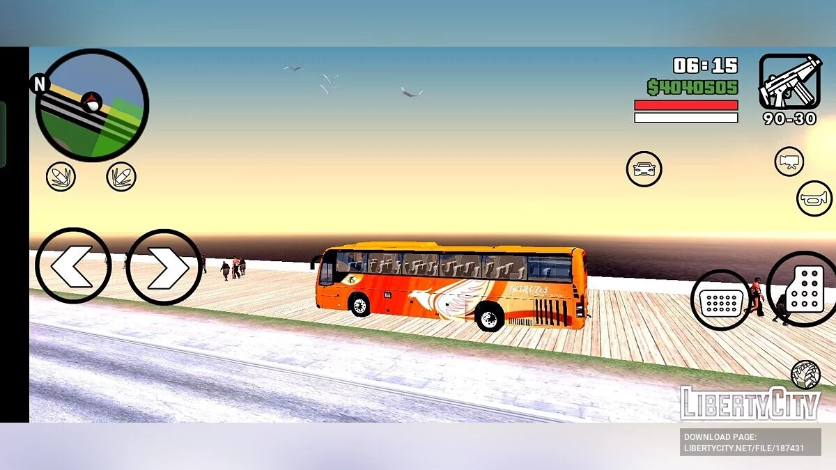 KSRTC SWIFT AC SEATER BUS / GTA San Andreas (iOS, Android)