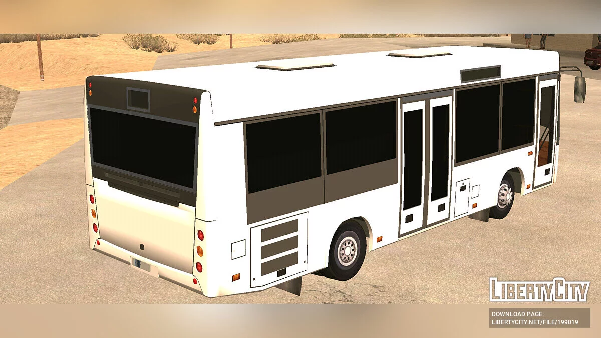 MAZ 206 SA Style (DFF uniquement) / GTA San Andreas (iOS, Android)
