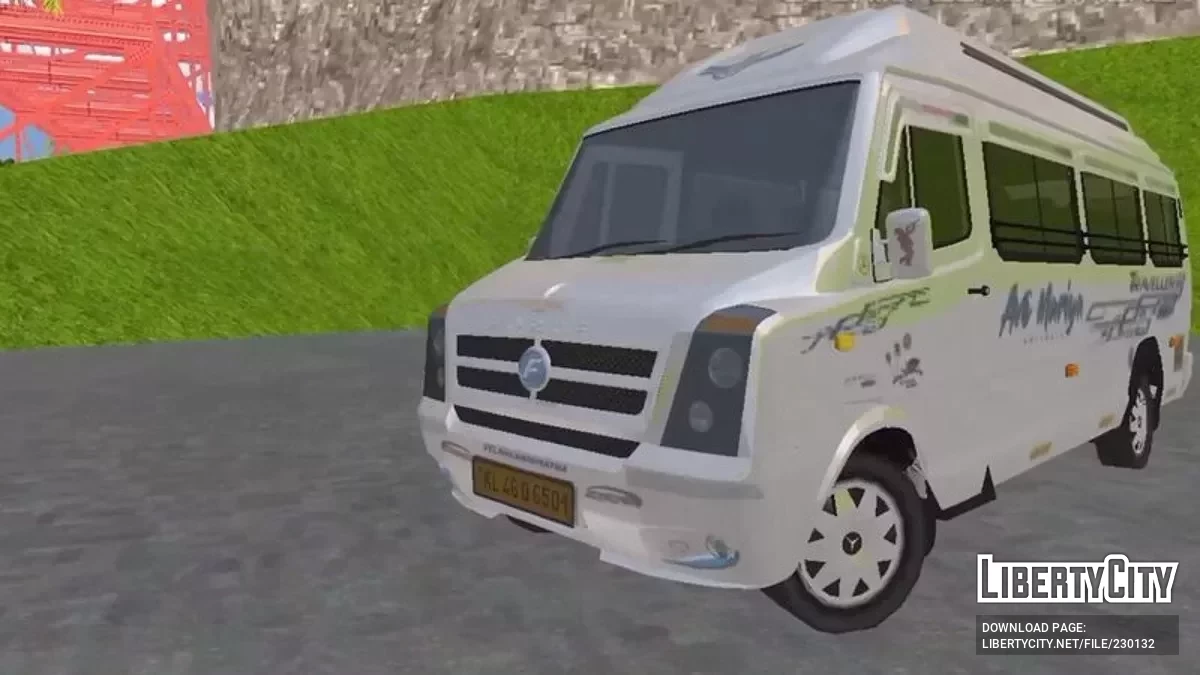Force Traveller (minibus indien) / GTA San Andreas (iOS, Android)