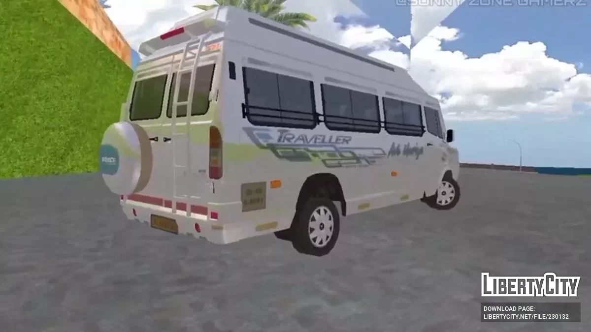 Force Traveller (minibus indien) / GTA San Andreas (iOS, Android)