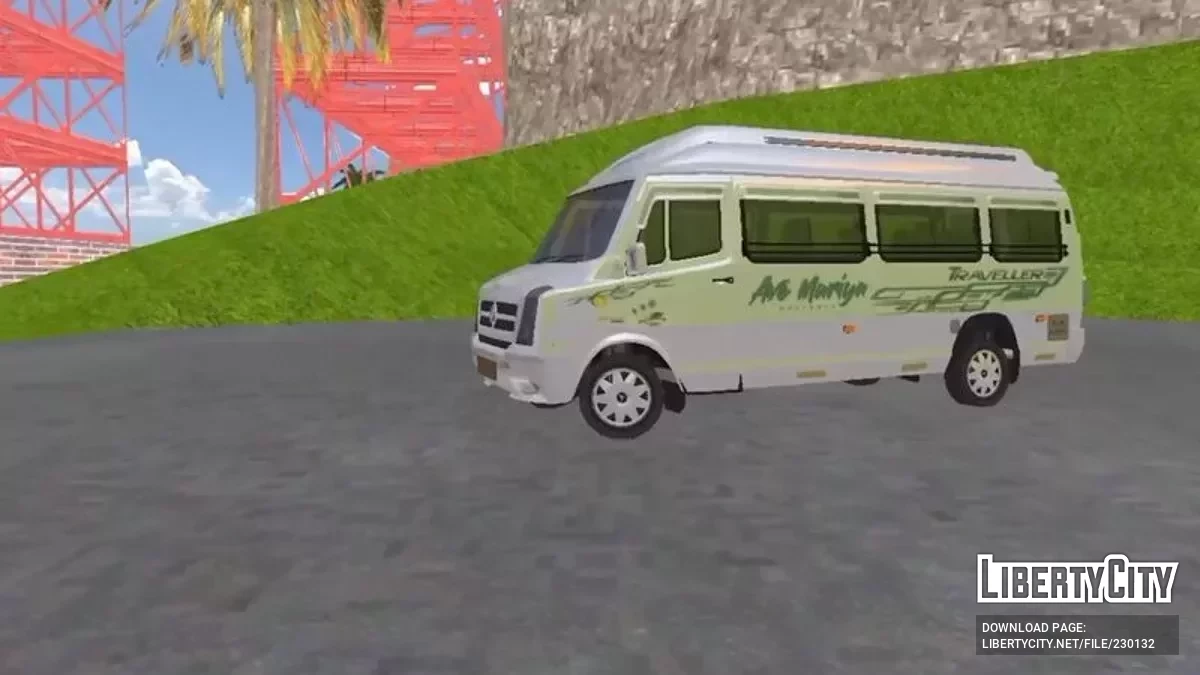 Force Traveller (minibus indien) / GTA San Andreas (iOS, Android)