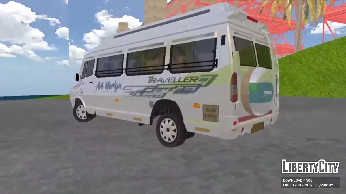 Force Traveller (minibus indien) / GTA San Andreas (iOS, Android)