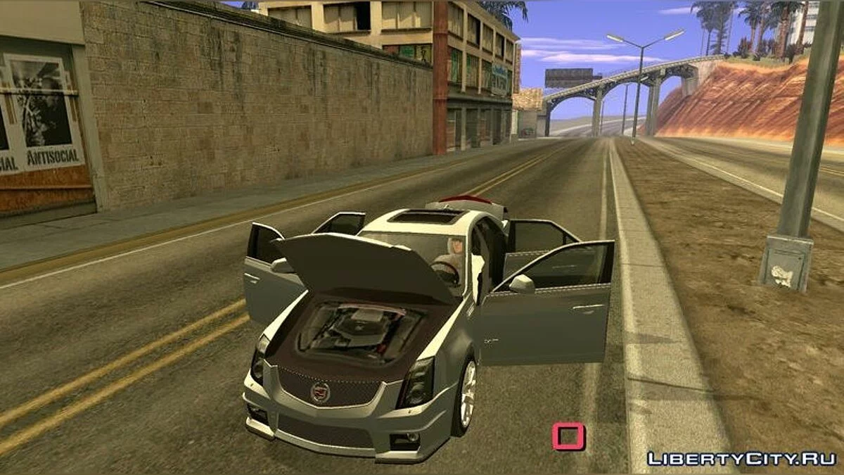 Cadillac CTS-V 2009 / GTA San Andreas (iOS, Android)