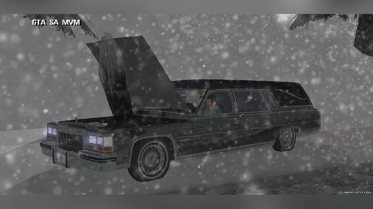 Cadillac Fleetwood Похоронний автомобіль 1985 / GTA San Andreas (iOS, Android)