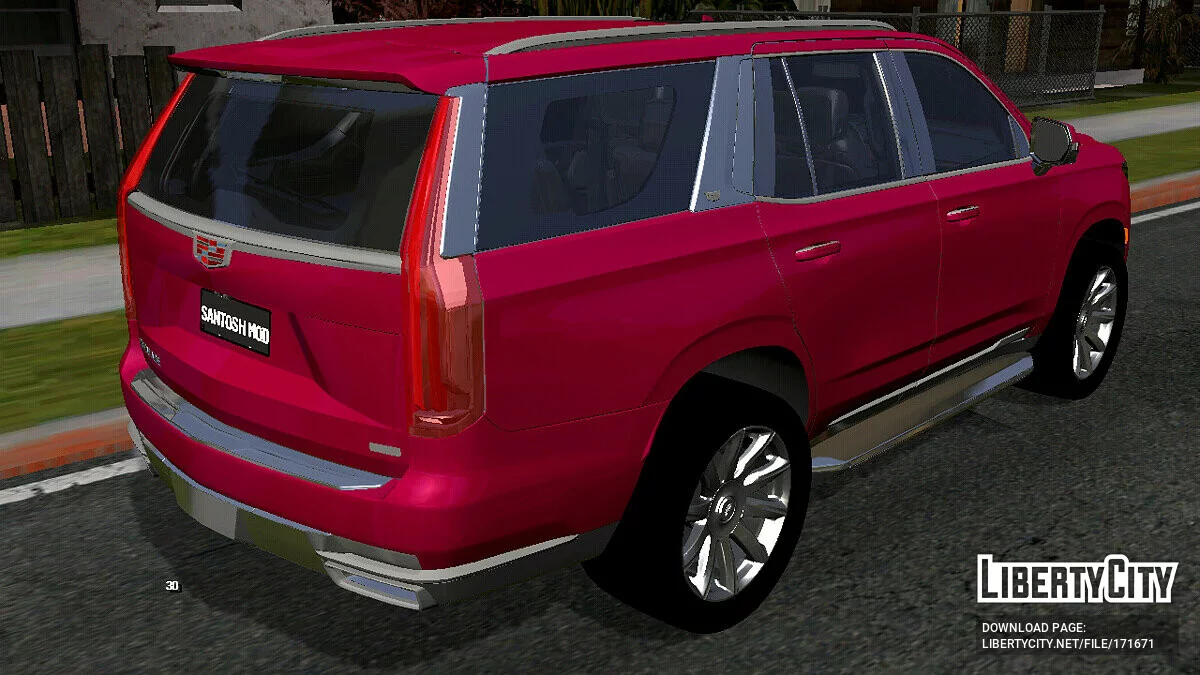 Cadillac Escalade 2021 (тільки DFF) / GTA San Andreas (iOS, Android)