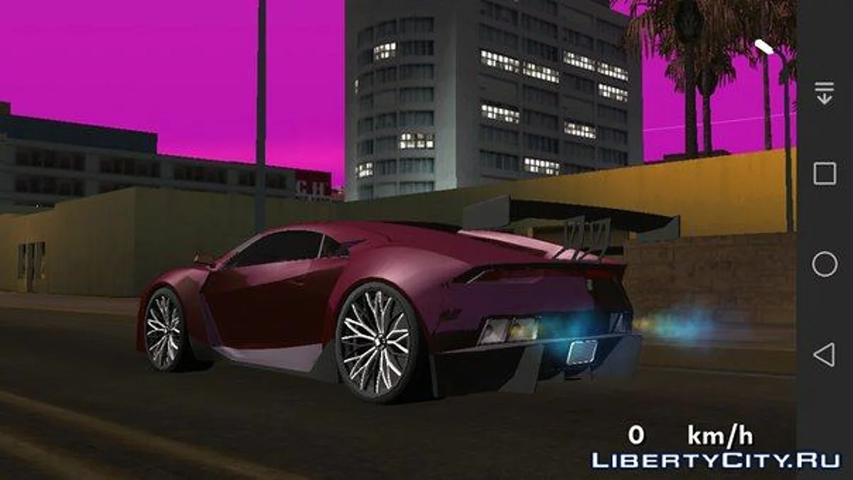 Пак машин з GTA V / GTA San Andreas (iOS, Android)