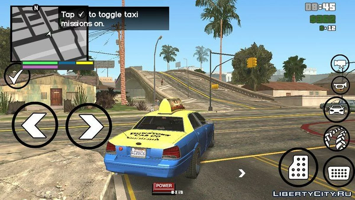 Службові машини з GTA 5 / GTA San Andreas (iOS, Android)