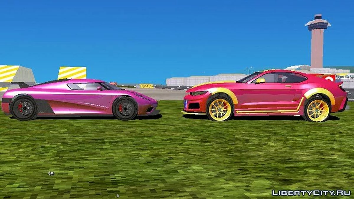 Pack de voitures Super Sport Series de GTA 5 / GTA San Andreas (iOS, Android)