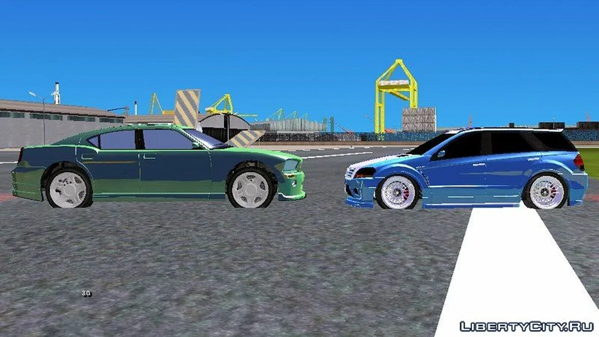Car Pack from GTA TBOGT / GTA San Andreas (iOS, Android)