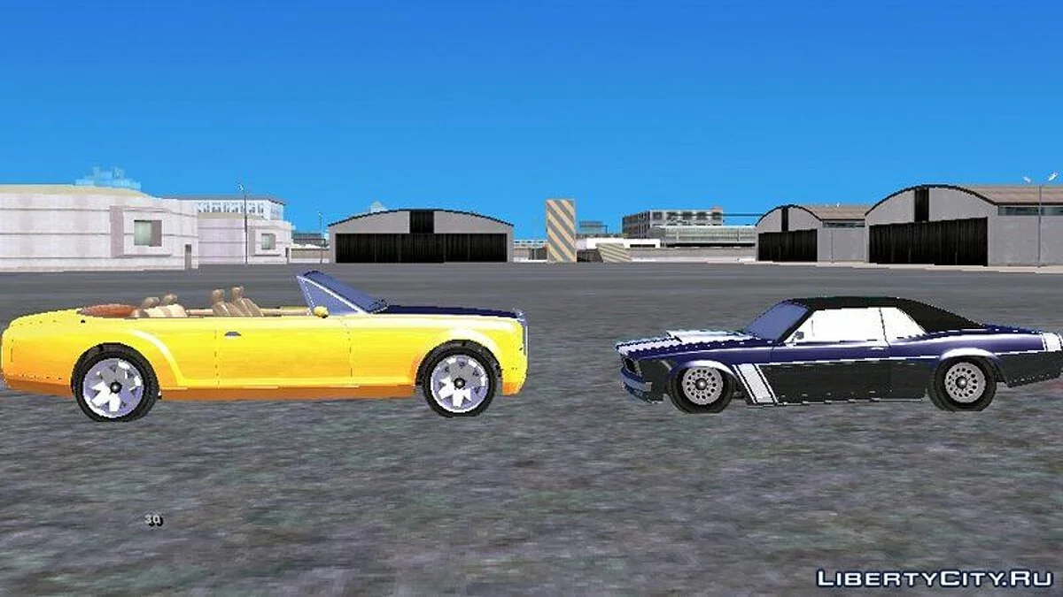 Car Pack from GTA TBOGT / GTA San Andreas (iOS, Android)