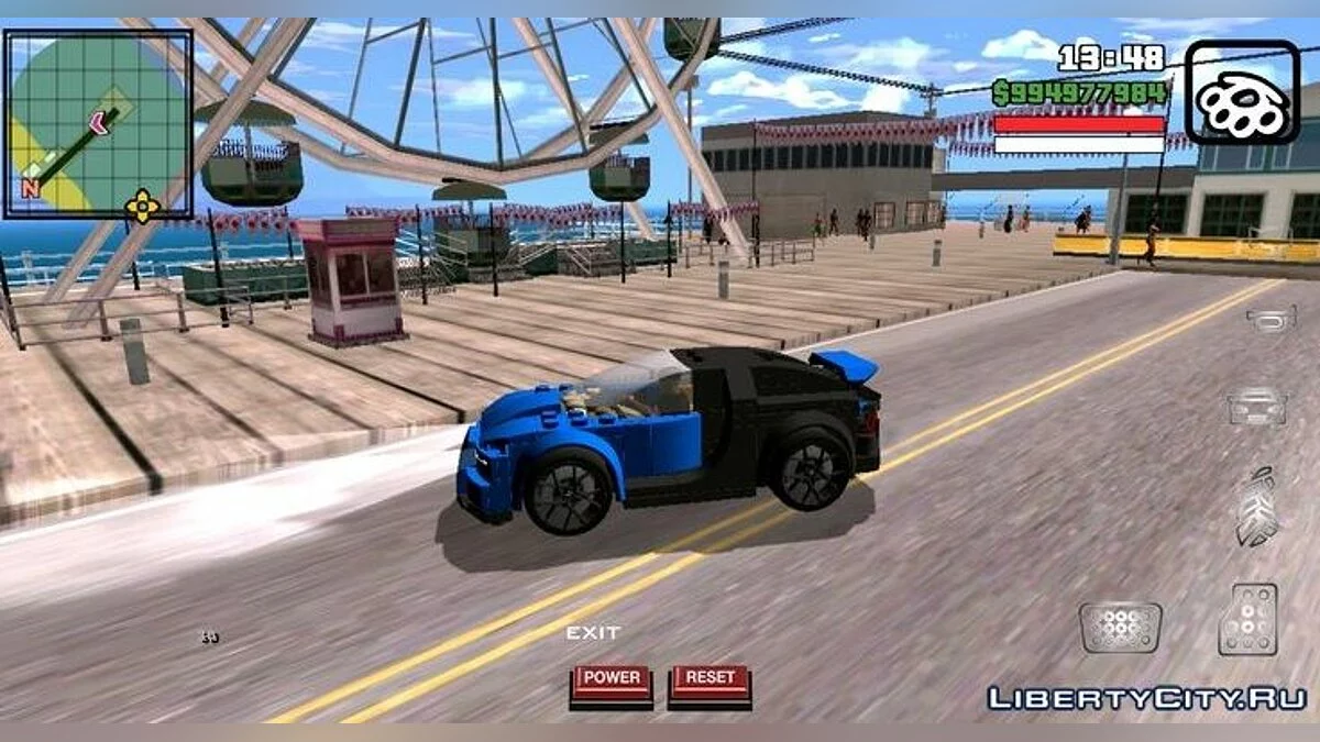 Дві машини з Forza Horizon 4 (PC/Android) / GTA San Andreas (iOS, Android)