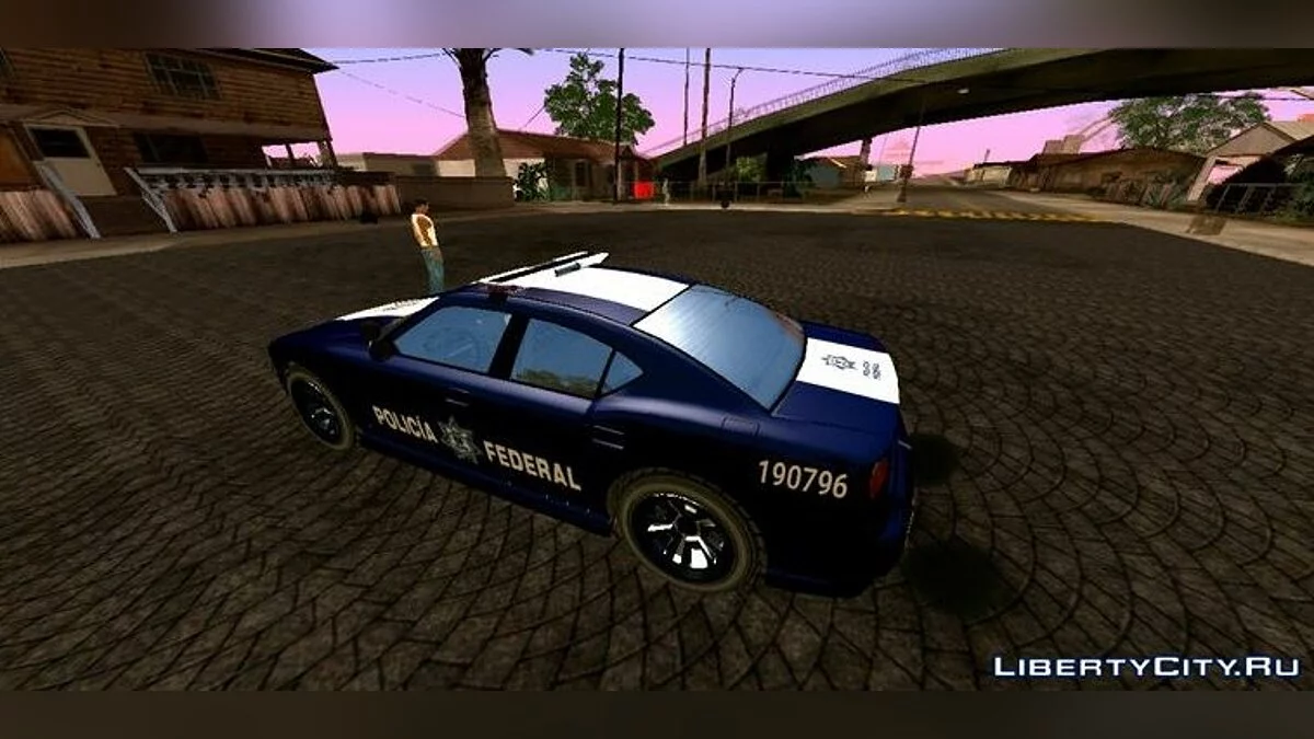 Dois carros de polícia / GTA San Andreas (iOS, Android)
