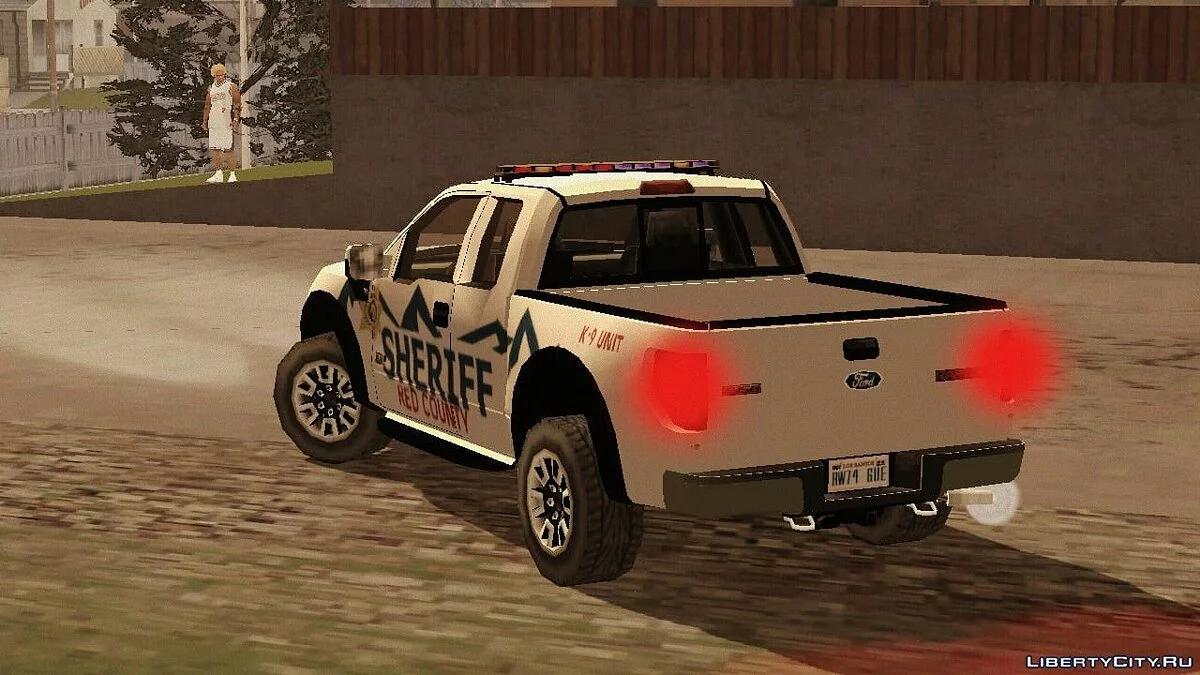 Paquete de coches K-9 de la Oficina del Sheriff del Condado de Red / GTA San Andreas (iOS, Android)