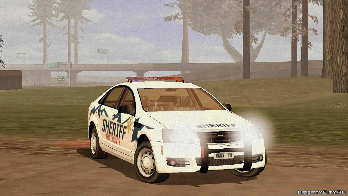 Paquete de coches K-9 de la Oficina del Sheriff del Condado de Red / GTA San Andreas (iOS, Android)