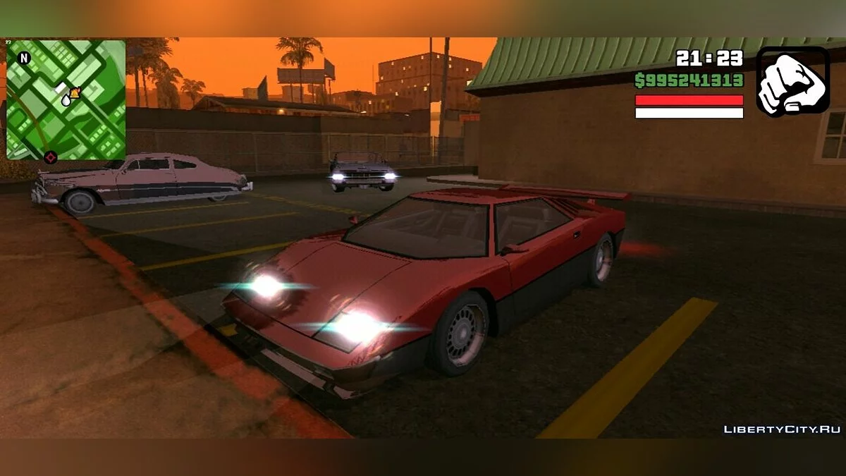 Pack de voitures esthétiques Low Poly pour mobile / GTA San Andreas (iOS, Android)