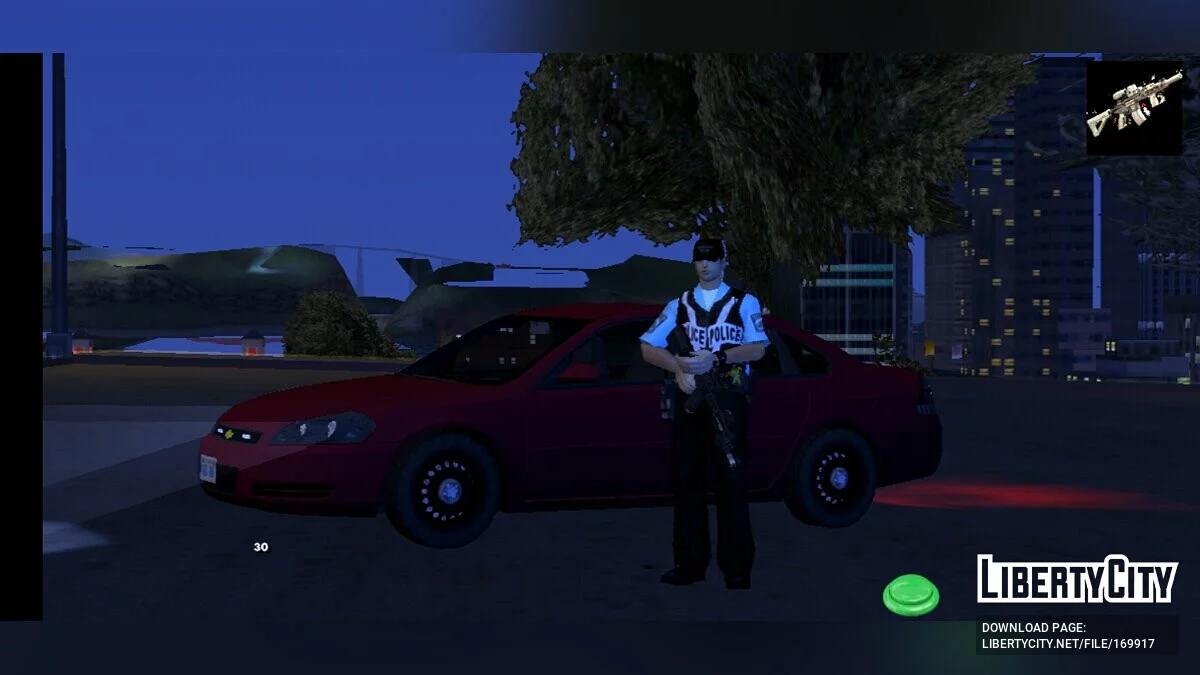 Пакет автомобілів поліції Бостона / GTA San Andreas (iOS, Android)