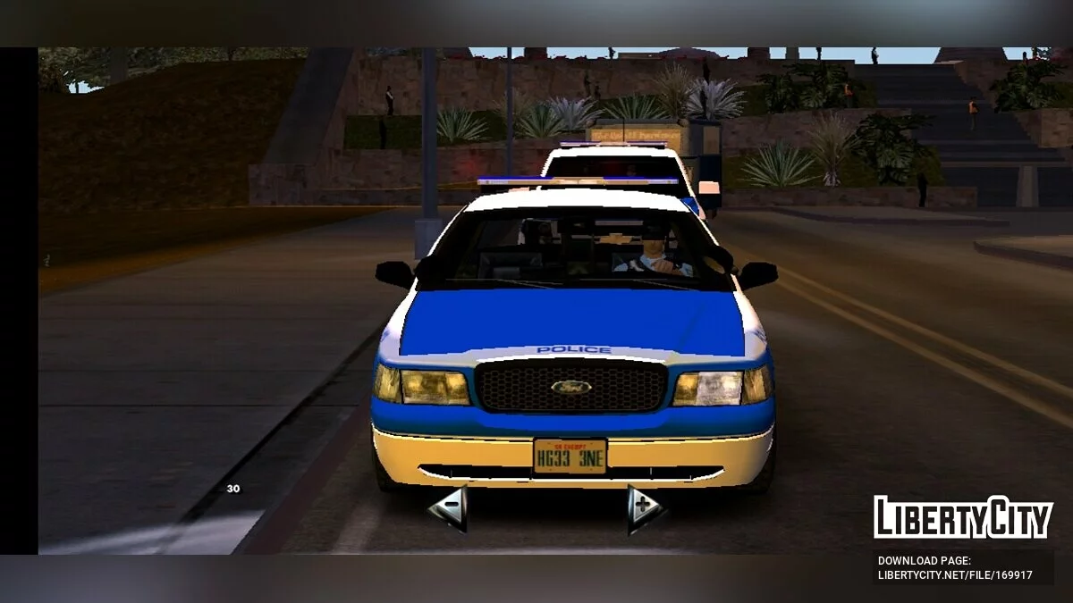 Пакет автомобілів поліції Бостона / GTA San Andreas (iOS, Android)