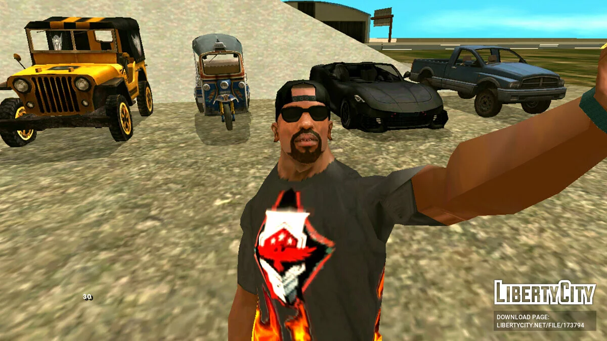 Colección de transporte de Free Fire / GTA San Andreas (iOS, Android)