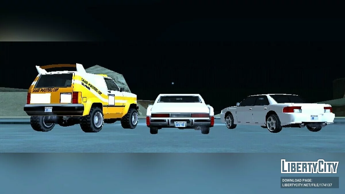 Improved Vehicles Pack / GTA سان أندرياس (iOS، أندرويد)