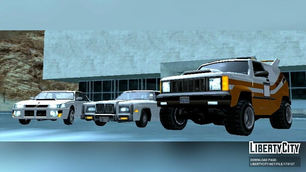 Improved Vehicles Pack / GTA سان أندرياس (iOS، أندرويد)