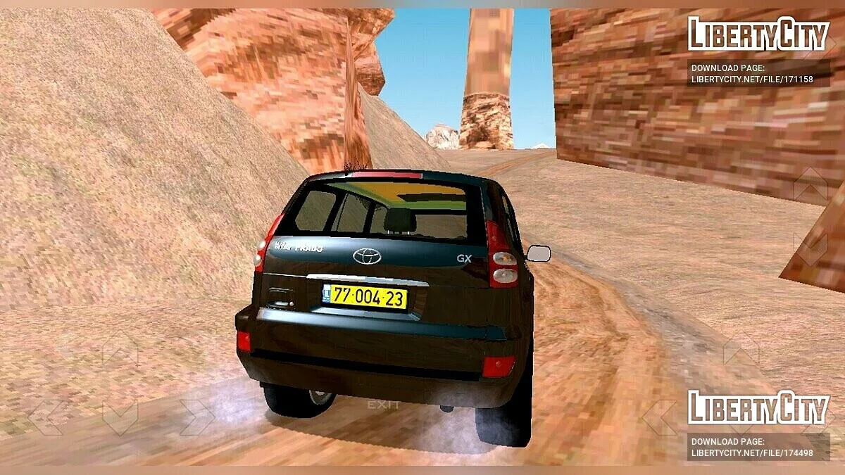 Carpack from Palestine / GTA San Andreas (iOS, Android)