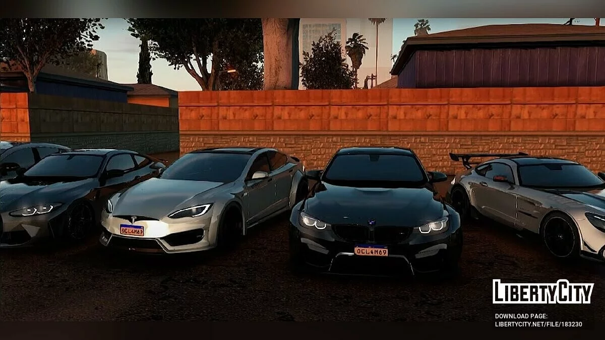 Car Pack (DFF Only) / GTA San Andreas (iOS, Android)