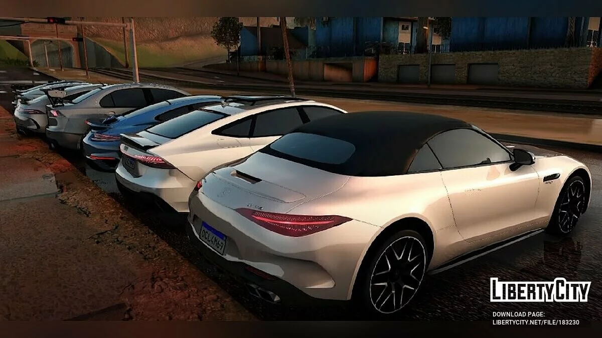 Car Pack (DFF Only) / GTA San Andreas (iOS, Android)