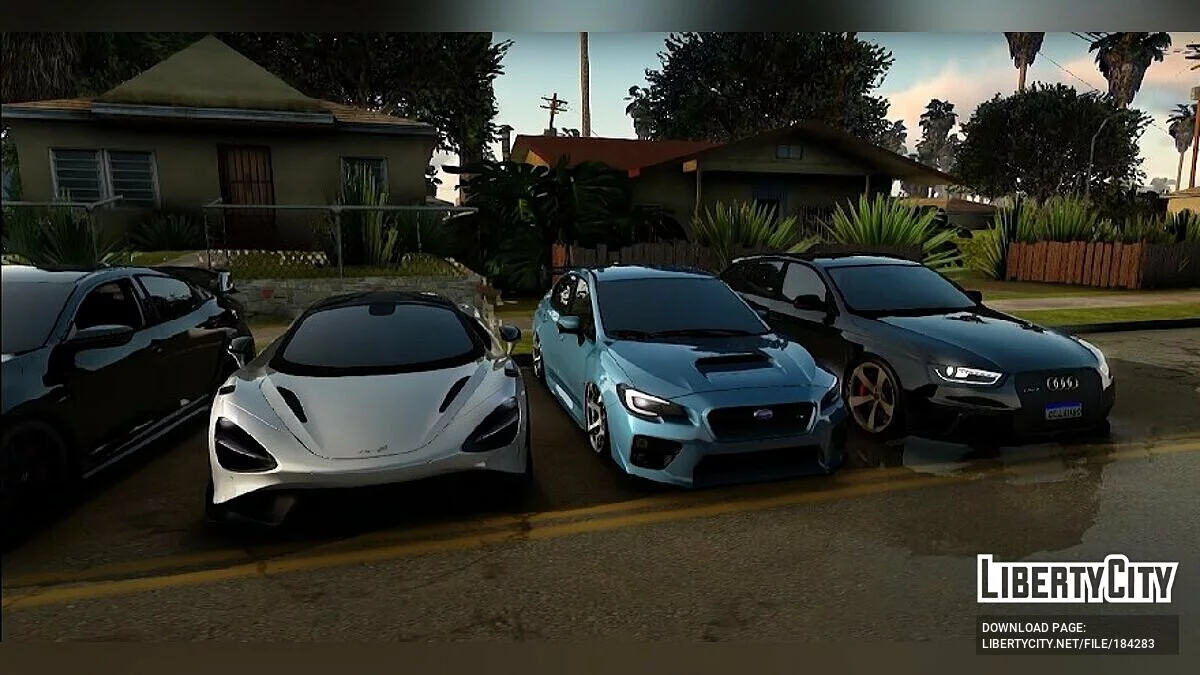 Koleksi Mobil v2 (hanya DFF) / GTA San Andreas (iOS, Android)