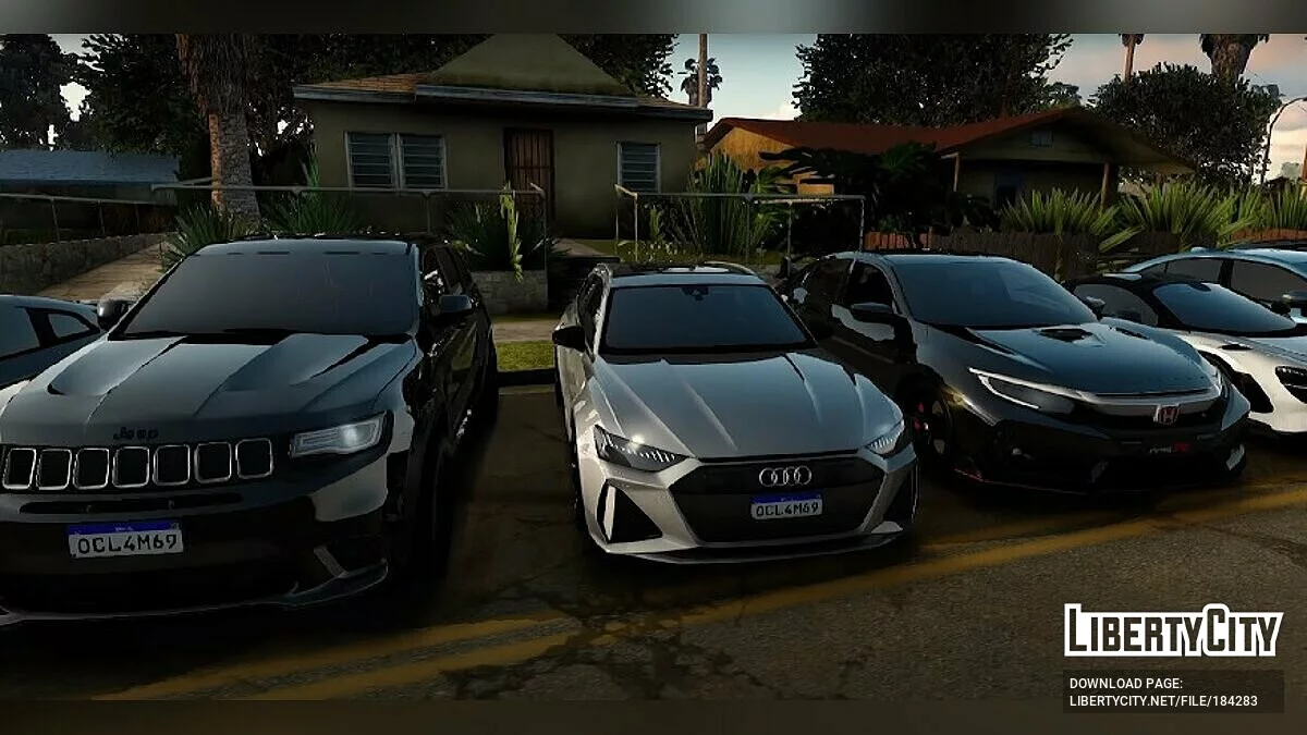 Koleksi Mobil v2 (hanya DFF) / GTA San Andreas (iOS, Android)