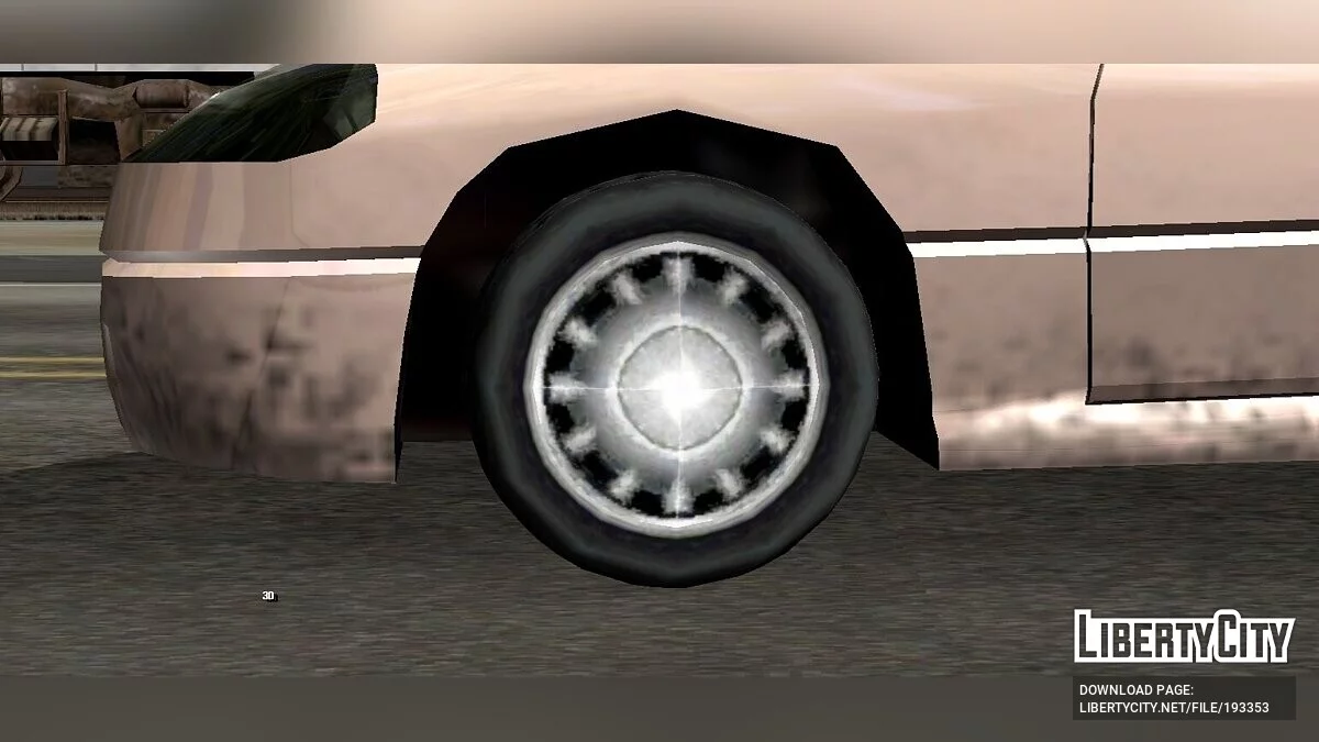Standard transport with HD wheels (DFF only) / GTA San Andreas (iOS, Android)