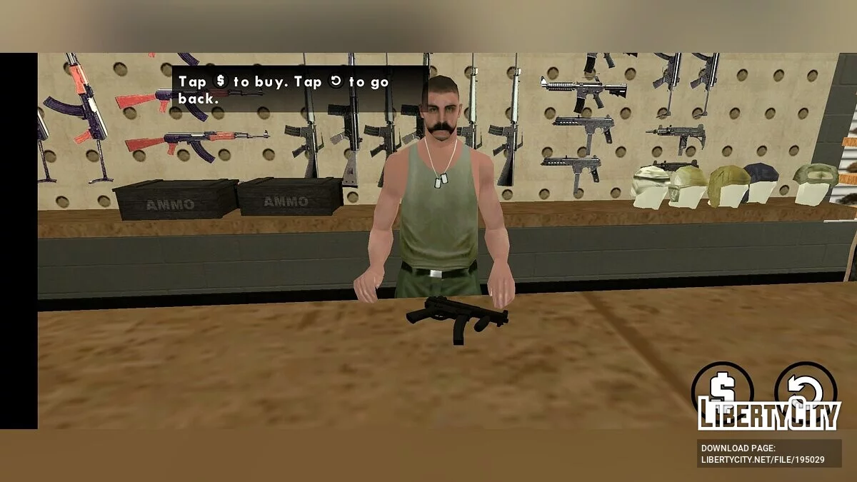 تسعينيات مع نمط SA / GTA سان أندرياس (iOS، أندرويد)