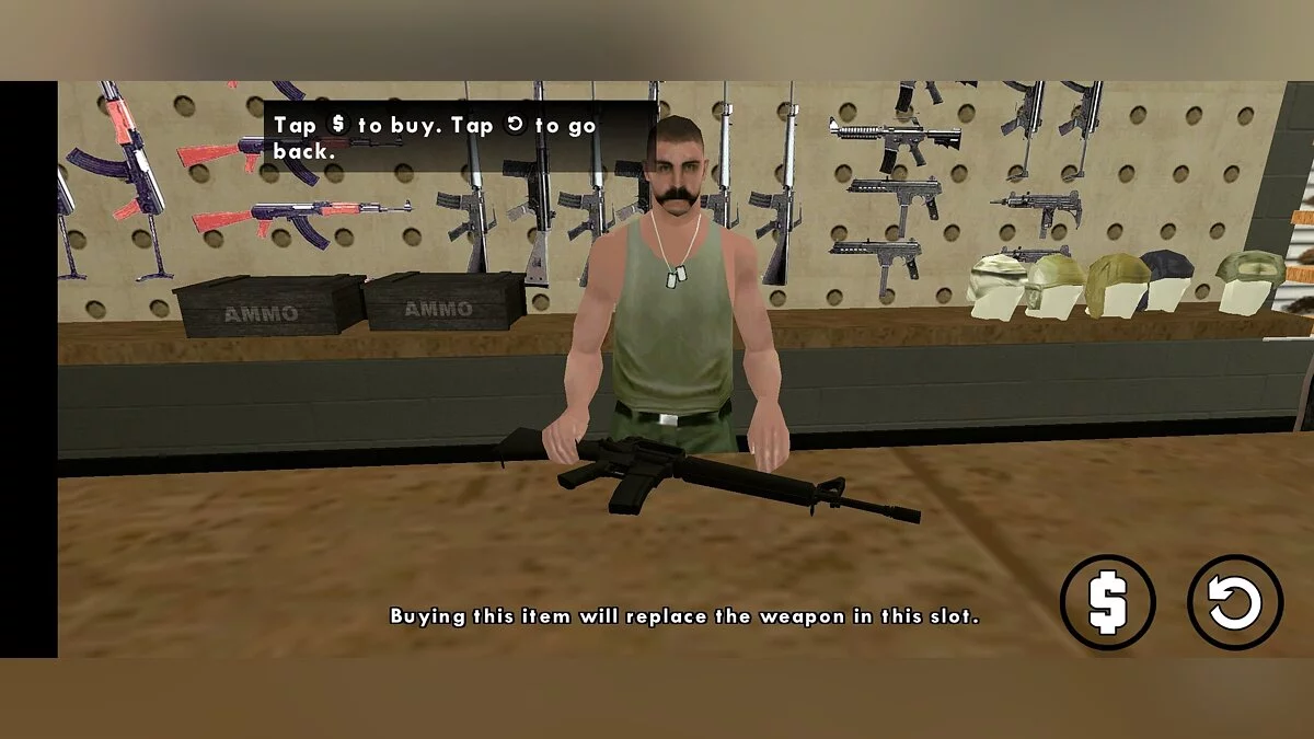 تسعينيات مع نمط SA / GTA سان أندرياس (iOS، أندرويد)