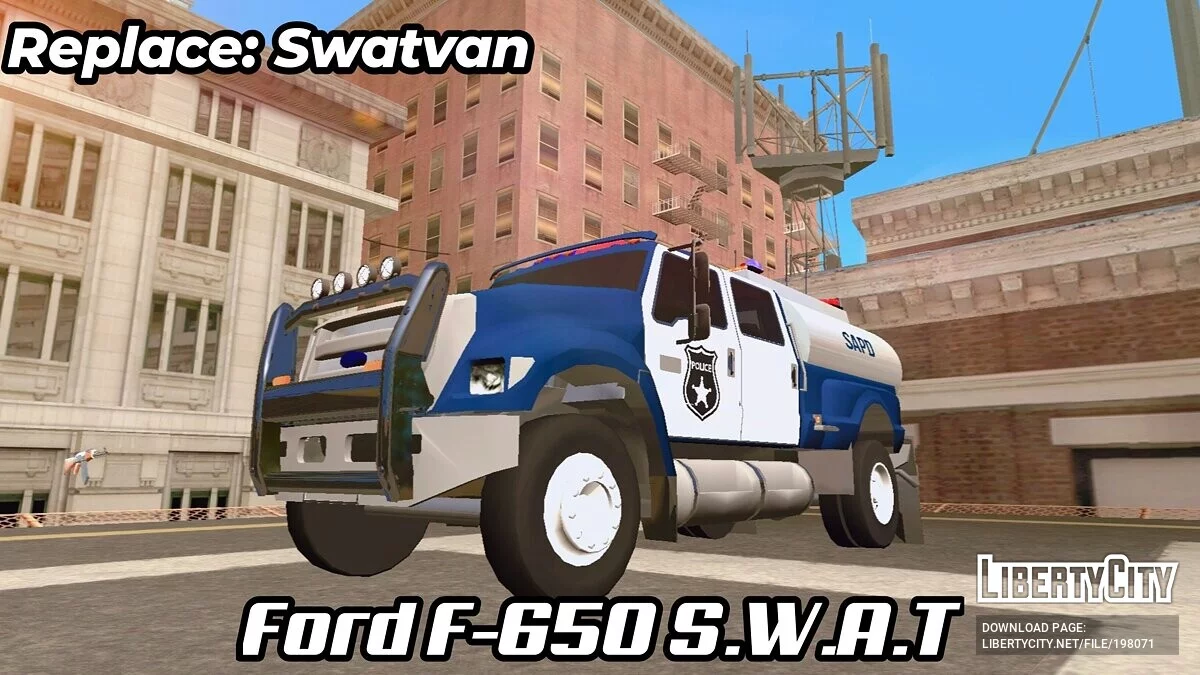PACK D'UNITÉS DE POLICE (DFF UNIQUEMENT) / GTA San Andreas (iOS, Android)