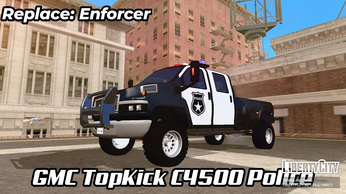 PACK D'UNITÉS DE POLICE (DFF UNIQUEMENT) / GTA San Andreas (iOS, Android)
