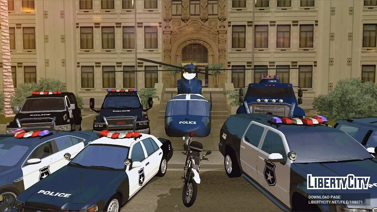 PACK D'UNITÉS DE POLICE (DFF UNIQUEMENT) / GTA San Andreas (iOS, Android)