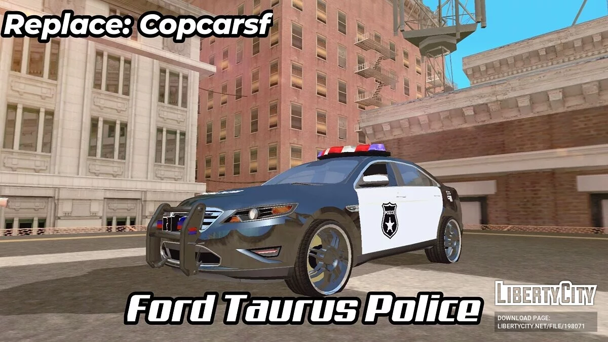 PACK D'UNITÉS DE POLICE (DFF UNIQUEMENT) / GTA San Andreas (iOS, Android)