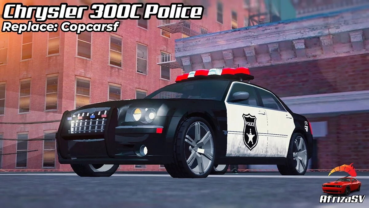 FANCY POLICE CAR PACK (DFF ONLY) / GTA San Andreas (iOS, Android)