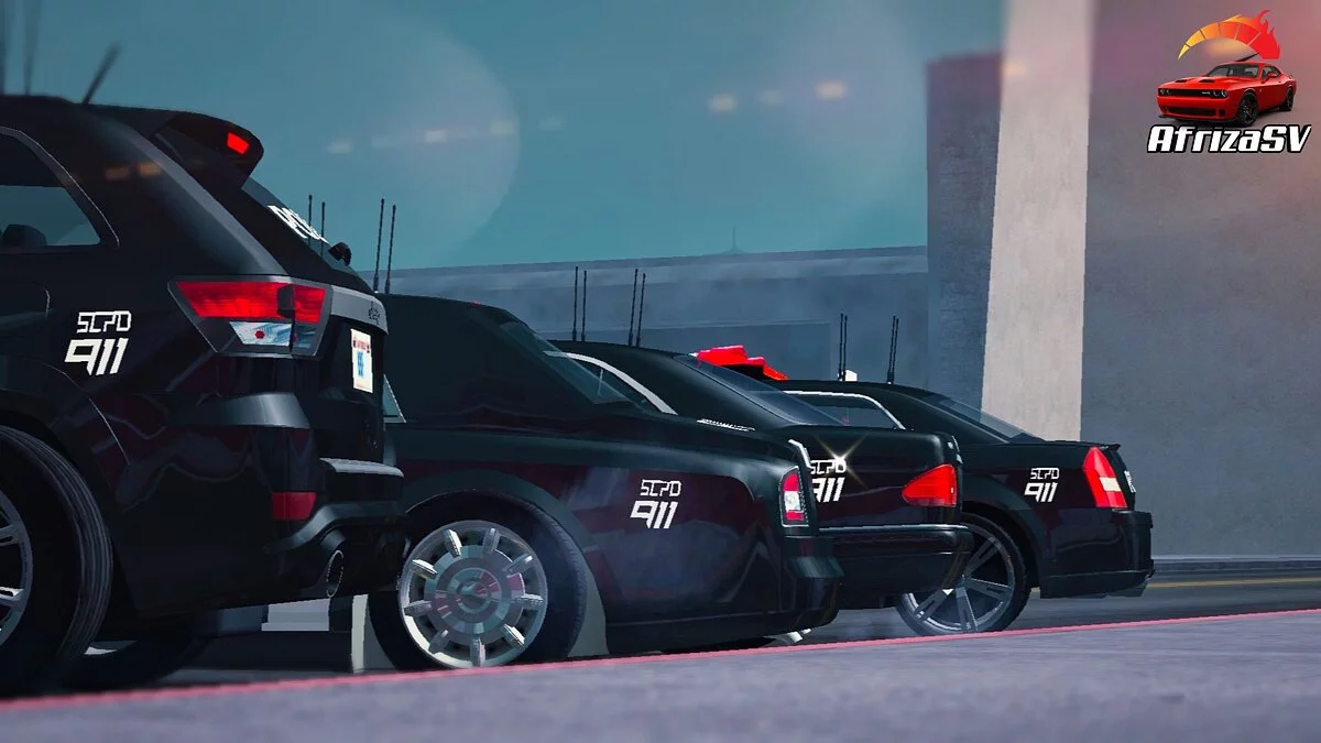 FANCY POLICE CAR PACK (DFF ONLY) / GTA San Andreas (iOS, Android)