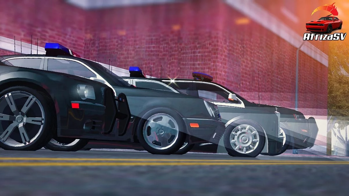 FANCY POLICE CAR PACK (DFF ONLY) / GTA San Andreas (iOS, Android)