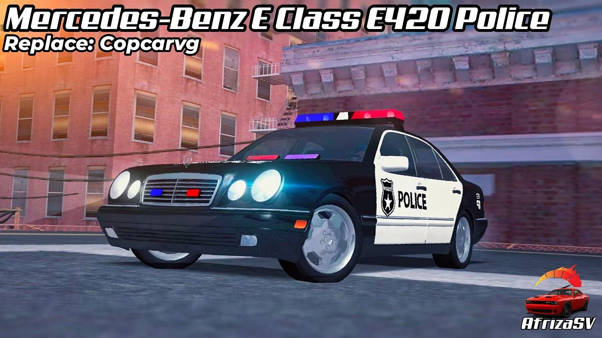 FANCY POLICE CAR PACK (DFF ONLY) / GTA San Andreas (iOS, Android)